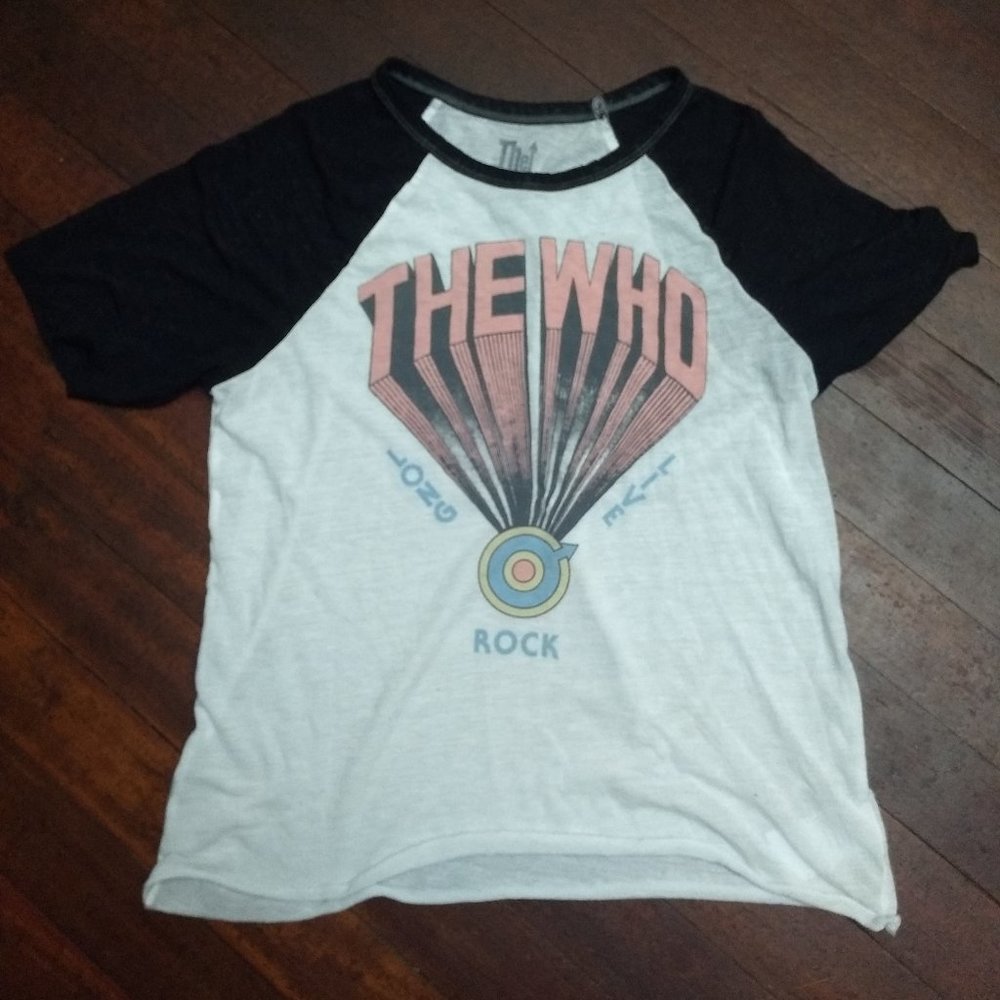 THE WHO BAND T-SHIRT - Retro Women's Rock Shirt S